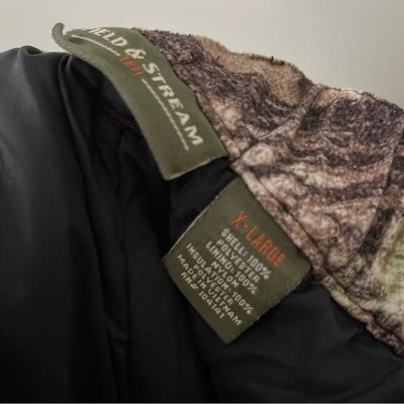 Field & Stream Men’s Camo Camouflage Realtree Hydro Proof Ultra Hunting Pants XL - Picture 5 of 10